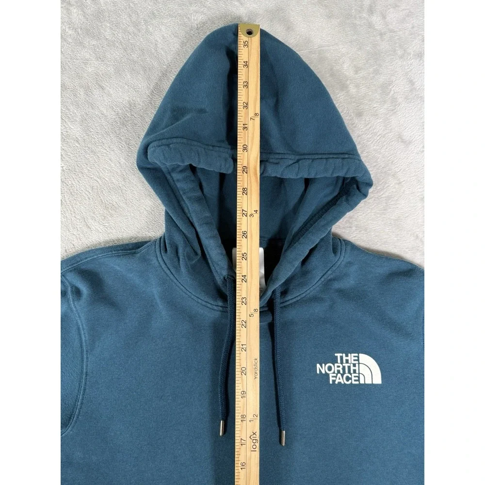 The North Face Hoodie Mens Medium Blue Box NSE Pullover